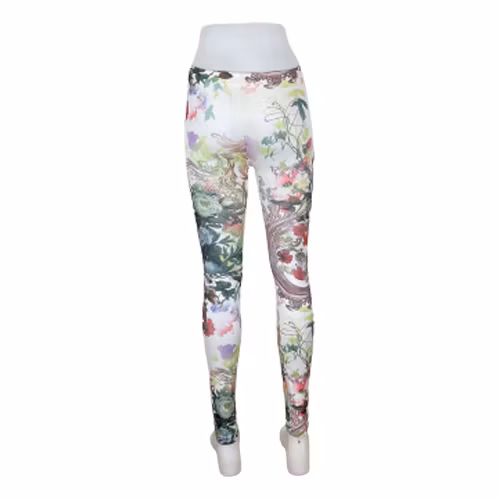 Mönstrade Blommiga Leggings