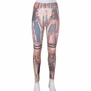 Mönstrade Leggings