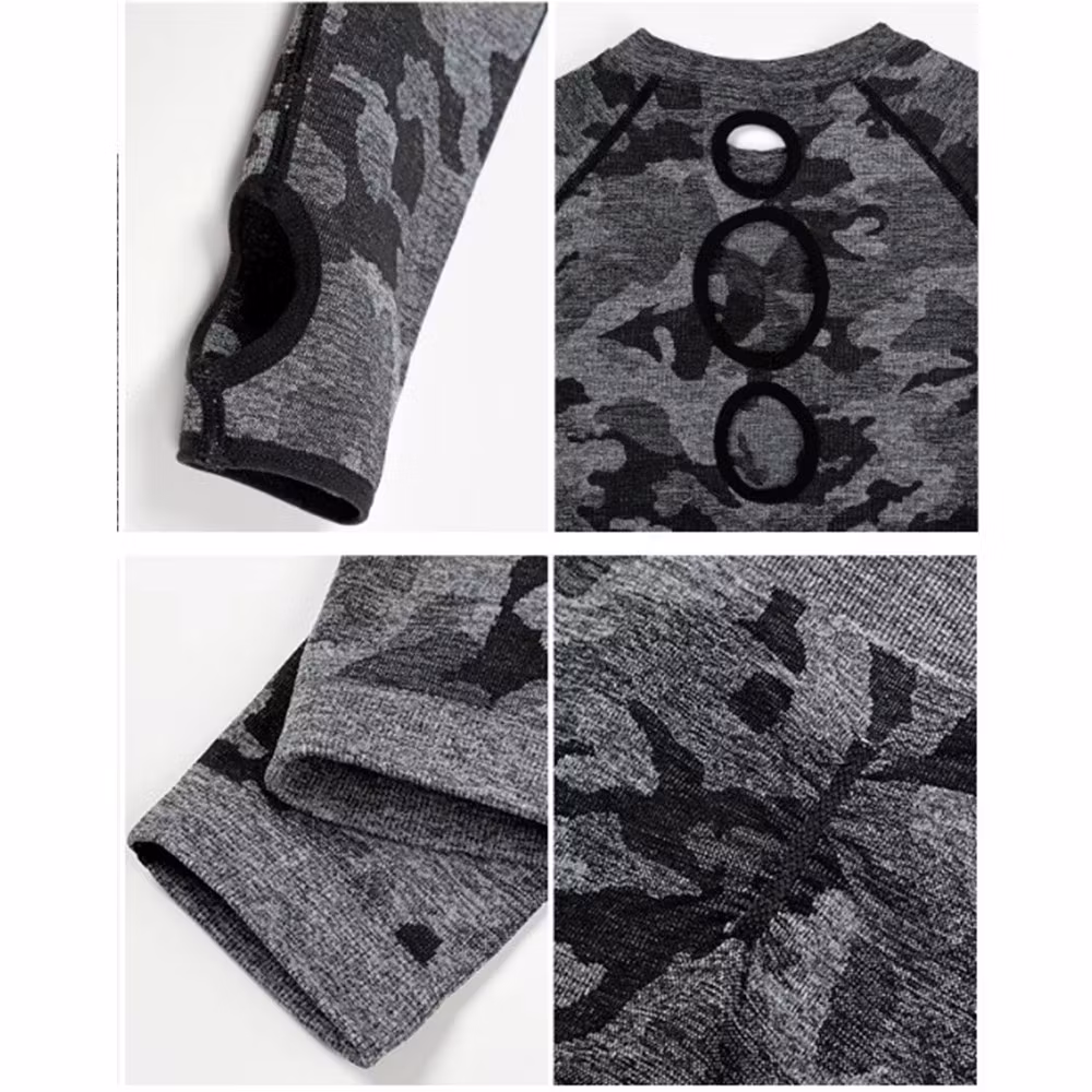 Camo Crook topp Träningstopp