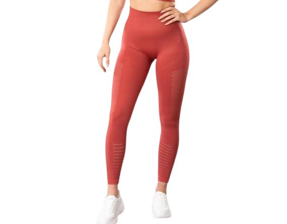 Röda Seamless Tights Mesh