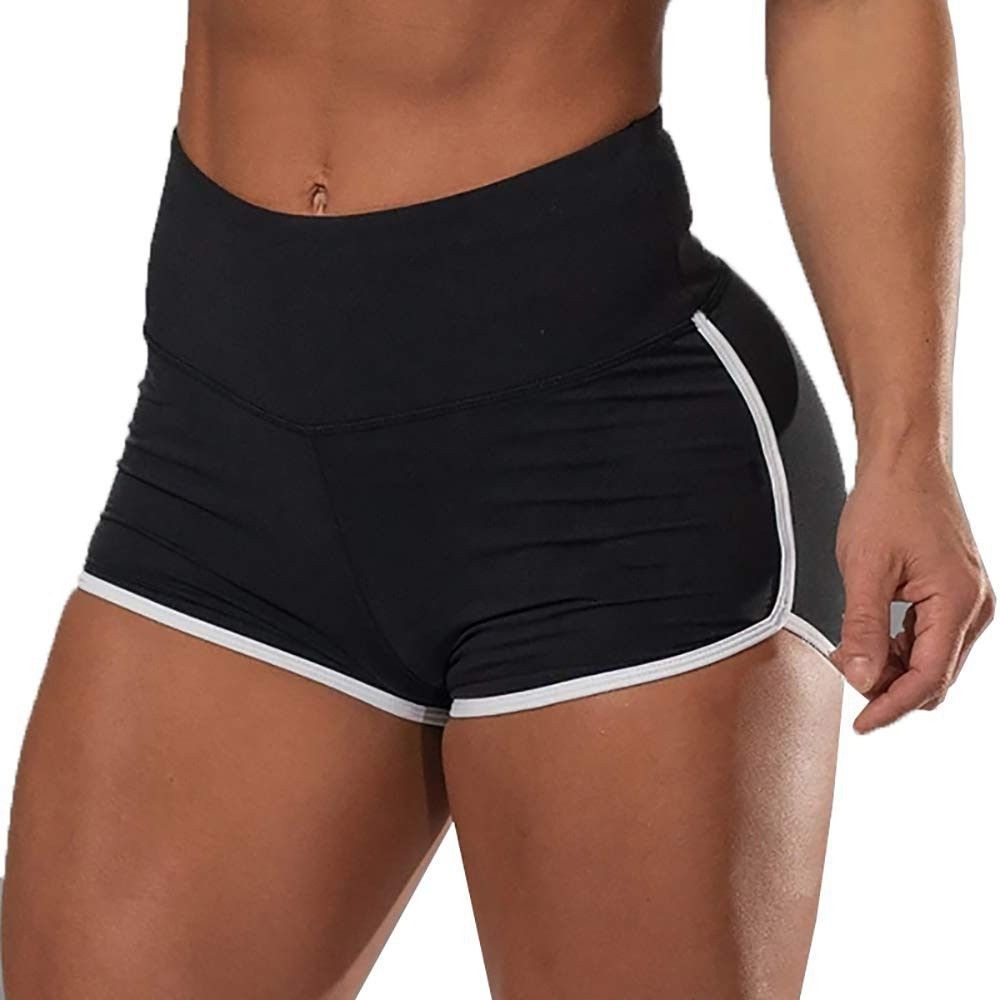 Svarta workout & yoga shorts