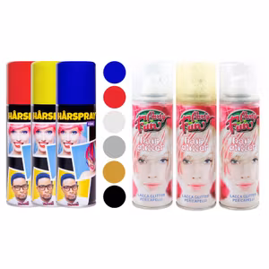 Hårspray Färg och Glitter
