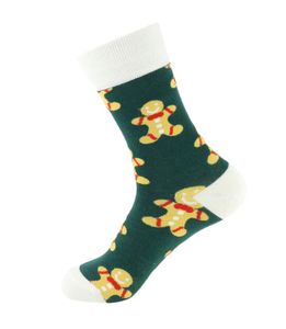 Julstrumpor Trendiga Färgglada sockar Pepparkaka