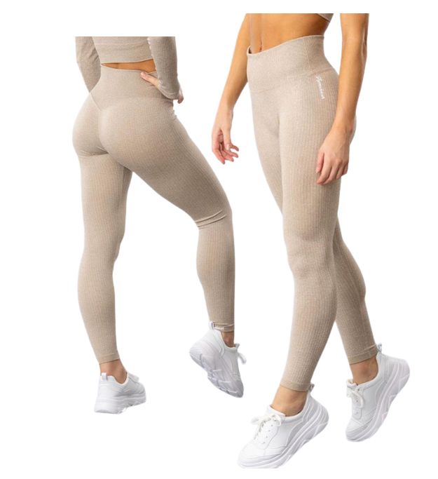 Ribbade Tights Gymshout Khaki