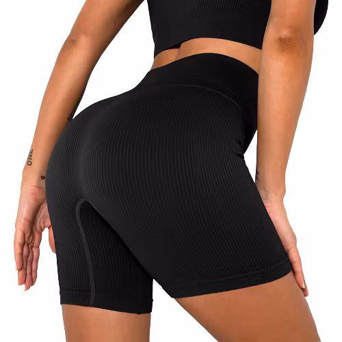 Svarta Biker Shorts