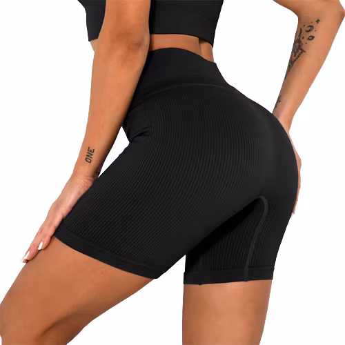 Svarta Biker Shorts
