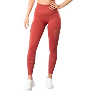 Röda Seamless Tights Mesh