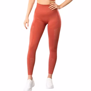 Röda Seamless Tights Mesh