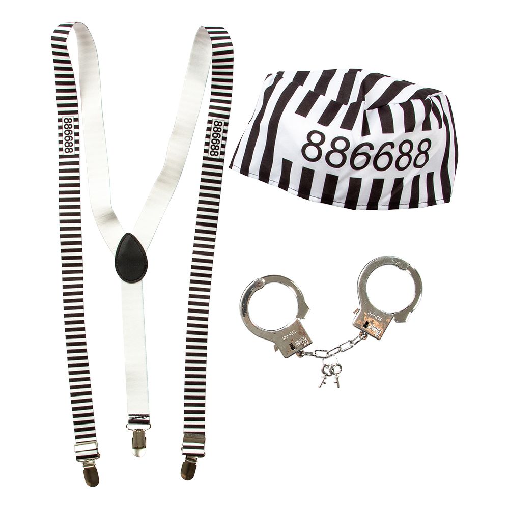 Set Fånge Halloween Maskerad