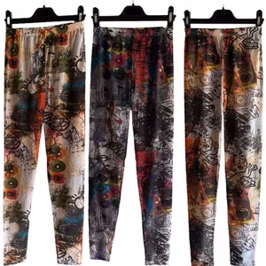 3-pack Tunna Leggings utan fot Strumpbyxa