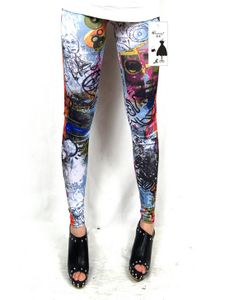 Tattoo Mönstrade Leggings
