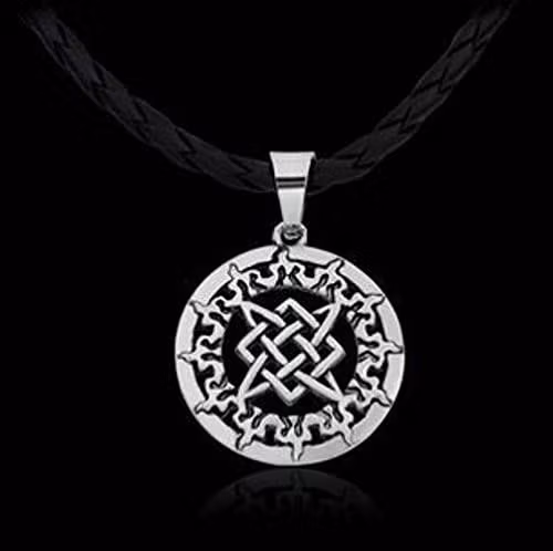 Skandinavisk amulett Harmoni av manligt och kvinnligt ursprung