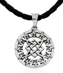 Skandinavisk amulett Harmoni av manligt och kvinnligt ursprung
