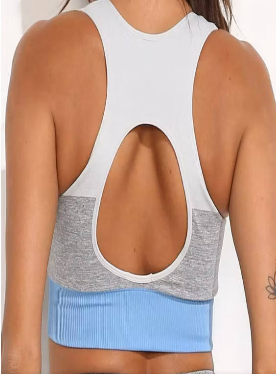 Yogaset Träningsset Tights och Sport topp Sportset 2-delar