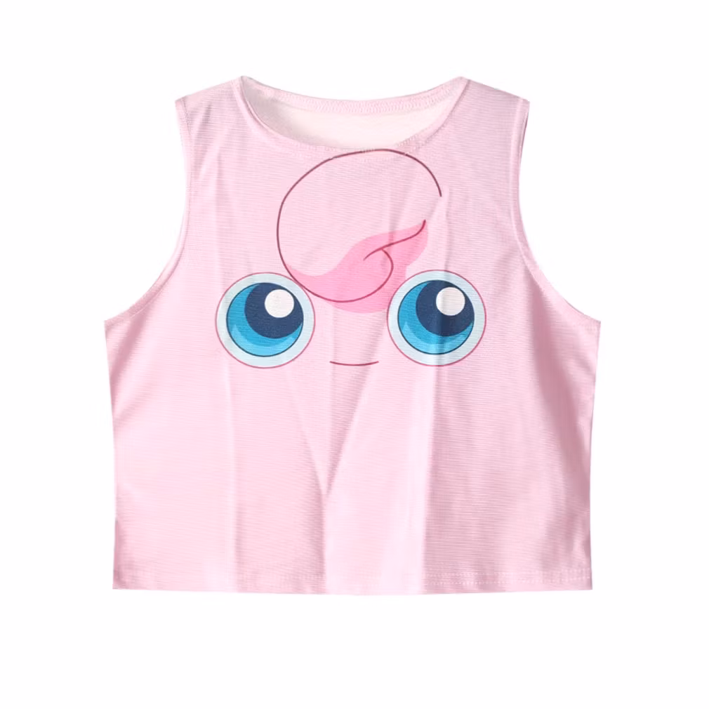 Crop Top Pokémon Happy Eyes