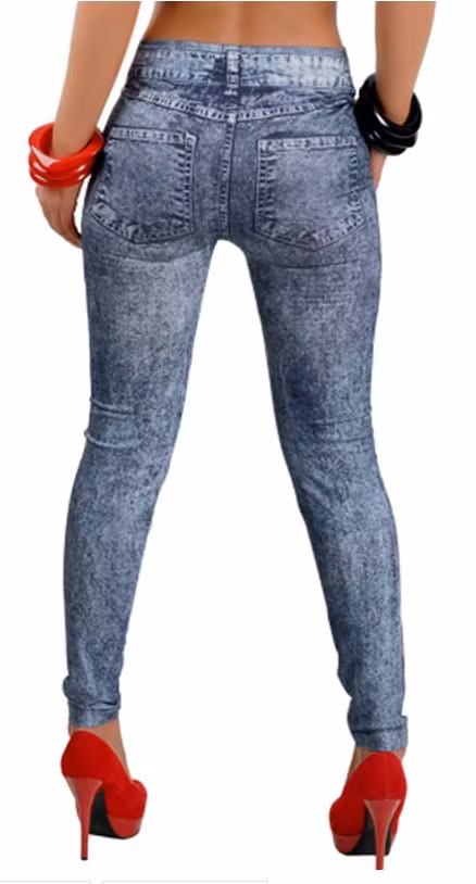 Blue Jeans Leggings