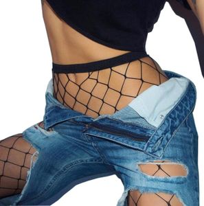 Svarta Fishnet Strumpbyxor Nätstrumpor Tights