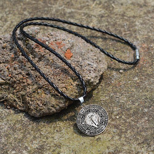 Pirate Bird Vikings Necklace Halsband