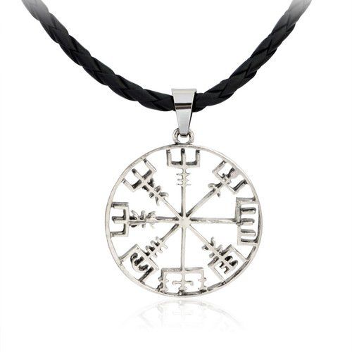Hot Pirate Compass Vikings Necklace Halsband