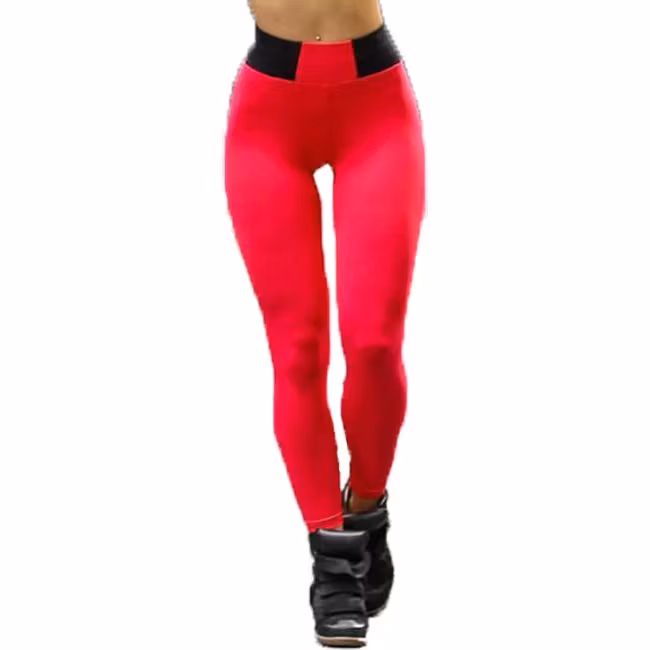 Red and Black Leggings
