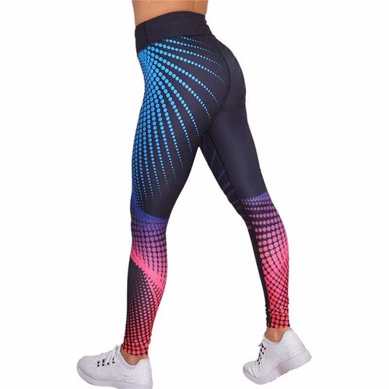 Färgglada Yoga Leggings