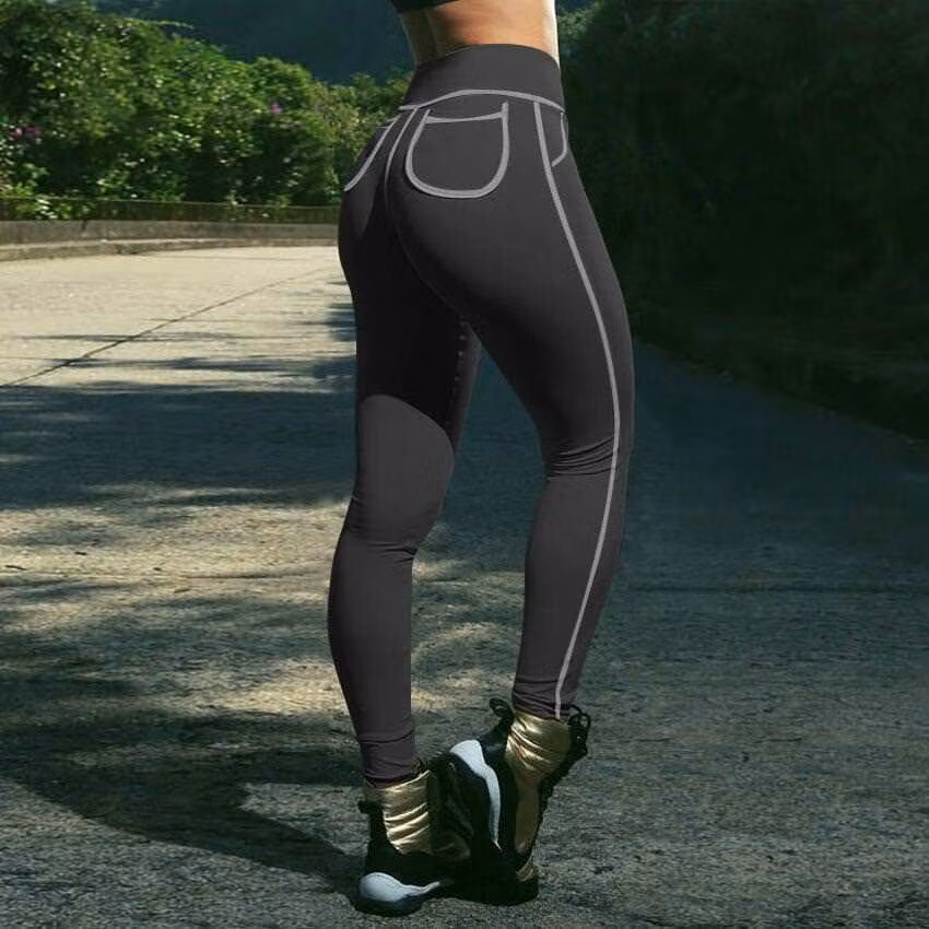 Svarta Hot Fashion Leggings