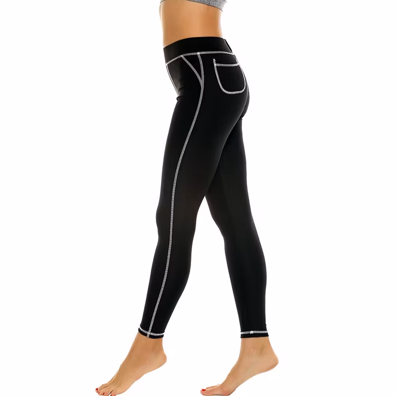 Svarta Hot Fashion Leggings