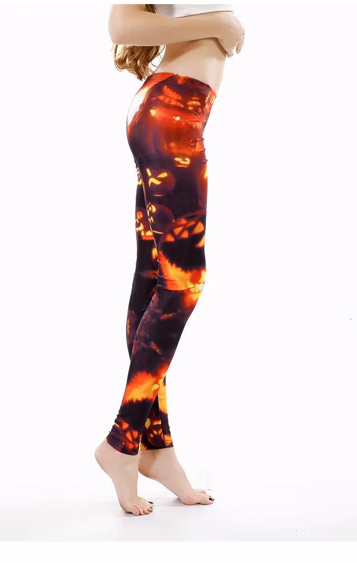 Burning Pumpkin Leggings
