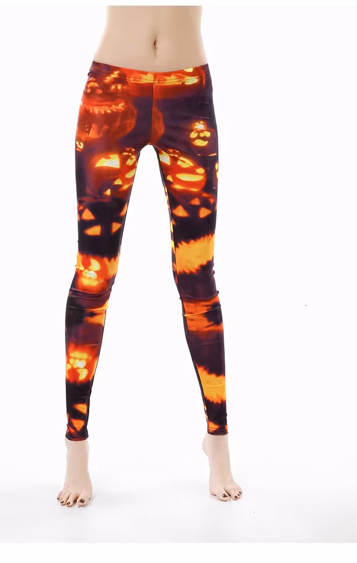 Burning Pumpkin Leggings