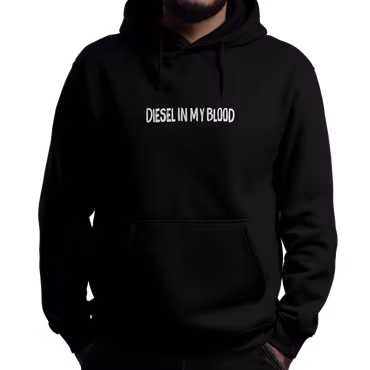 DIESEL IN MY BLOOD - Svart