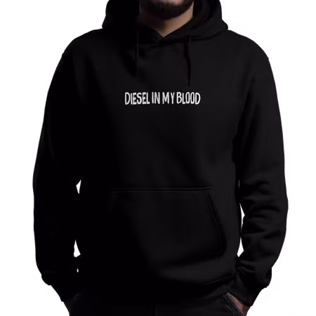 DIESEL IN MY BLOOD - Svart