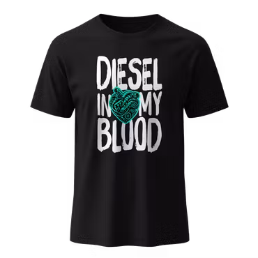 DIESEL IN MY BLOOD - Svart