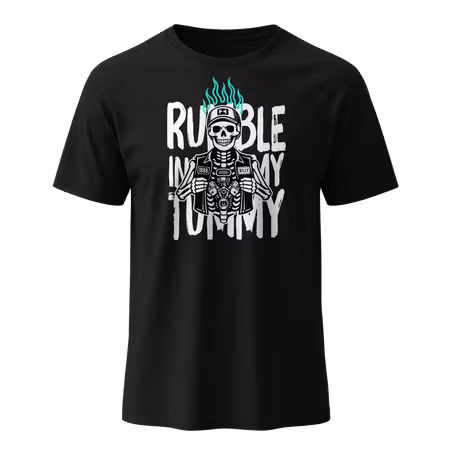 RUMBLE IN MY TUMMY - Svart