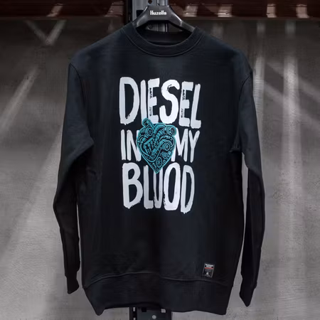 DIESEL IN MY BLOOD - Svart