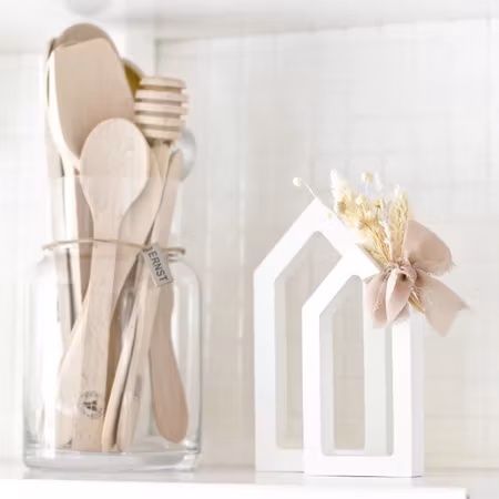 Dekoration HUS MED ROSETT