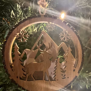 Juleornament "Fjell"