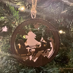 Juleornament "Nissesleden"