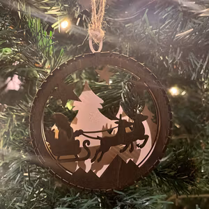 Juleornament "Nissesleden"