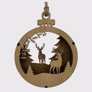 Juleornament "Skogdyr"