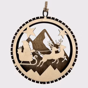 Juleornament "Sledetur"