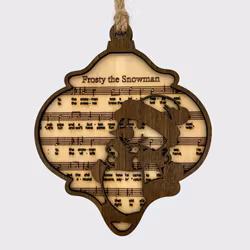 Juleornament lys "Frosty The Snowman"