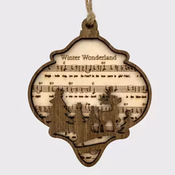 Juleornament lys "Winter Wonderland"