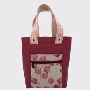 Prosjektveske Mørk Rosa - Liten