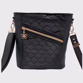 Hverdagsveske Boble  - Svart