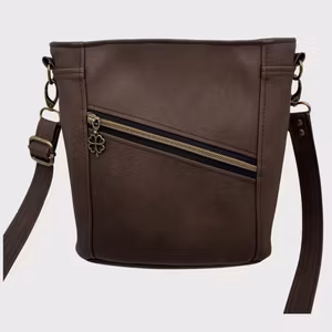 Hverdagsveske Brun - Antikk Bronse