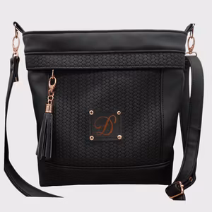 Crossbody-Veske Svart - Stor