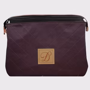 Toalettmappe Mørk Lilla - Stor