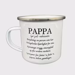Emaljekopp - Pappa