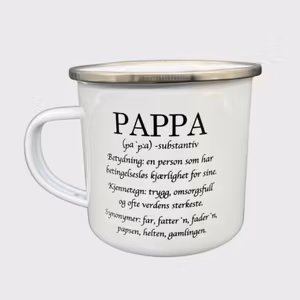 Emaljekopp - Pappa