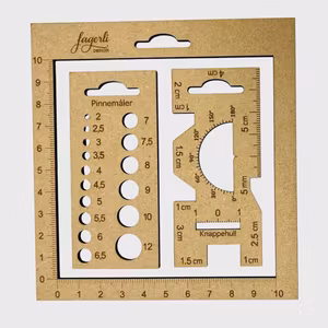 Måle-sett for håndarbeid